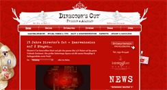 Desktop Screenshot of directors-cut.de